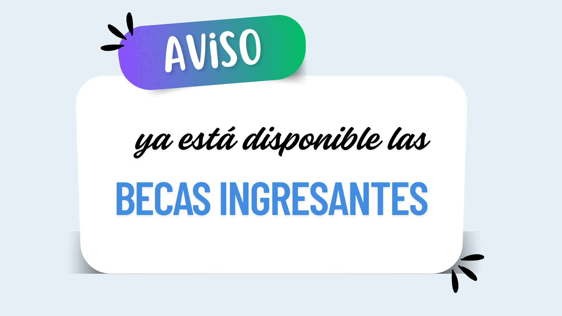Becas Ingresantes 2025